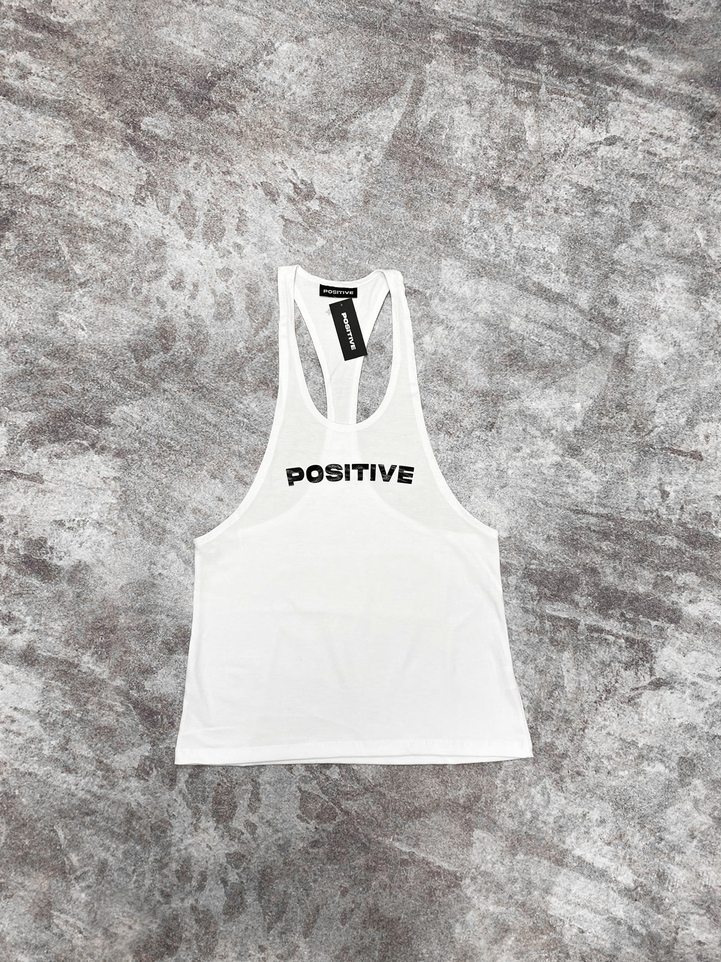 POLERA MUSCULOSA STRINGER BLANCA
