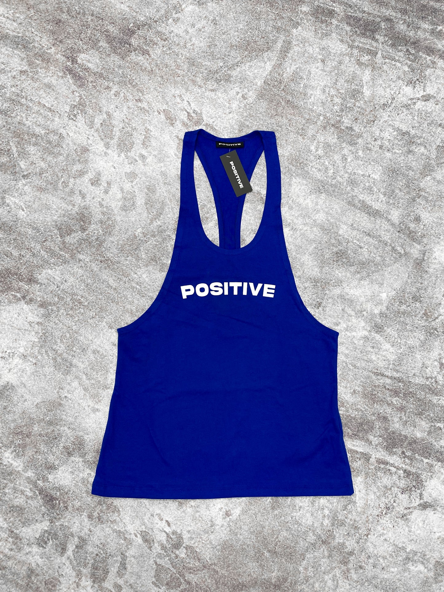 POLERA MUSCULOSA STRINGER AZUL