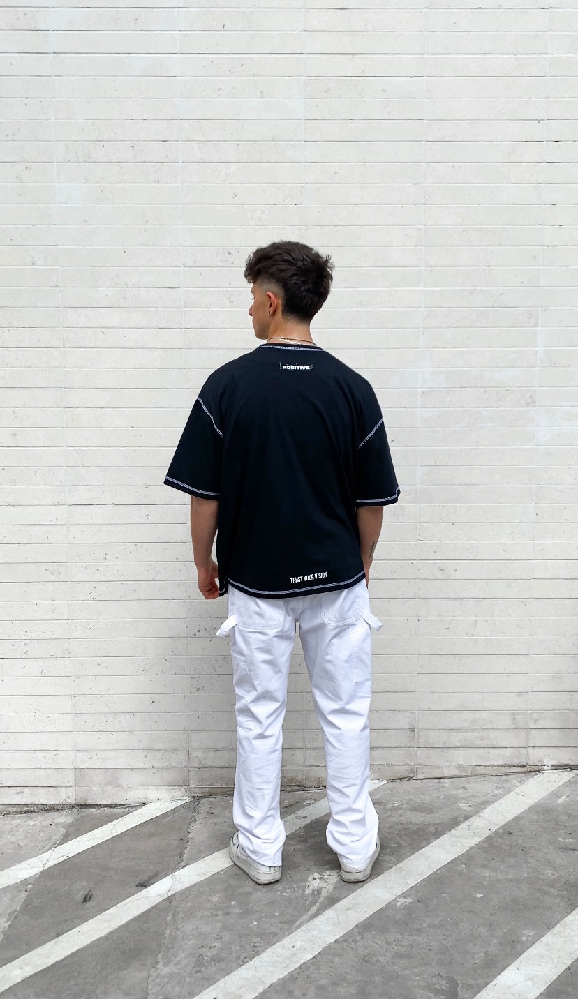POLERA OVERSIZE NEGRA DUBAI