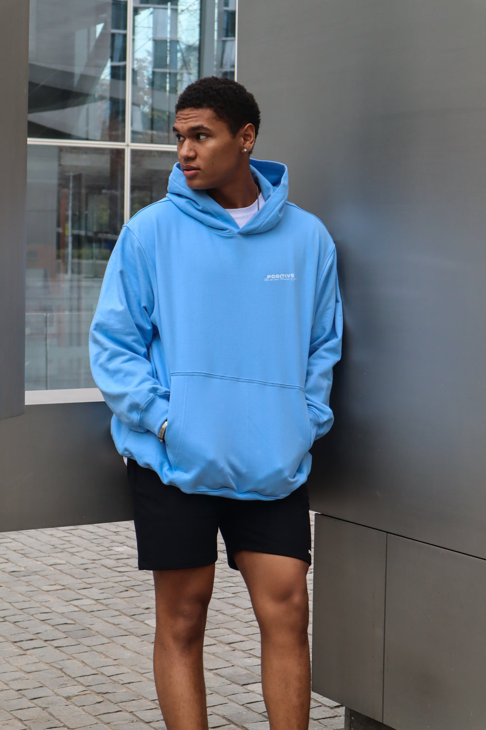HOODIE OVERSIZE FALL CELESTE