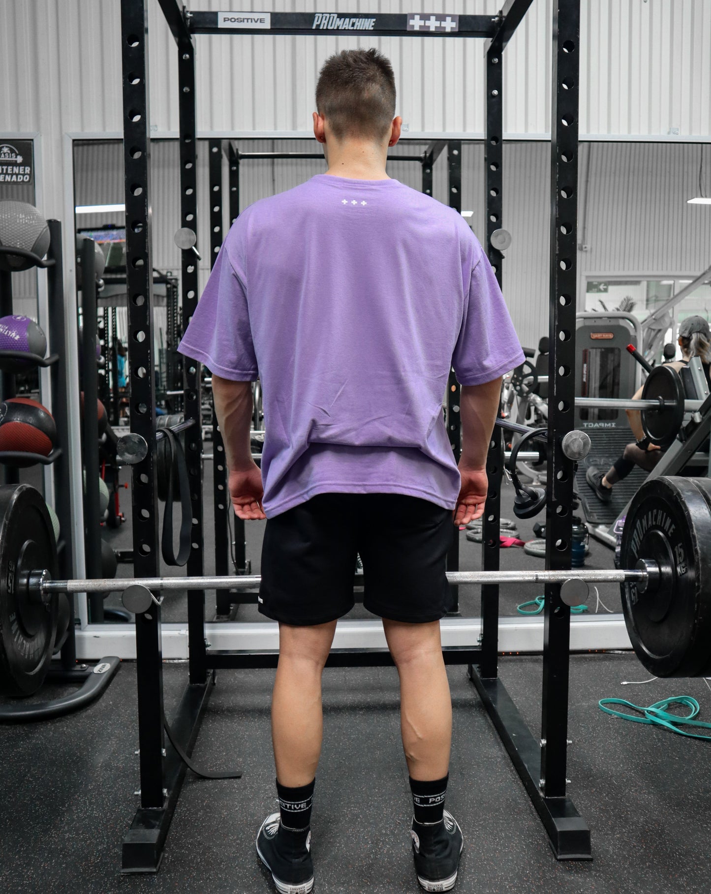 POLERA OVERSIZE SIGNATURE LAVANDA