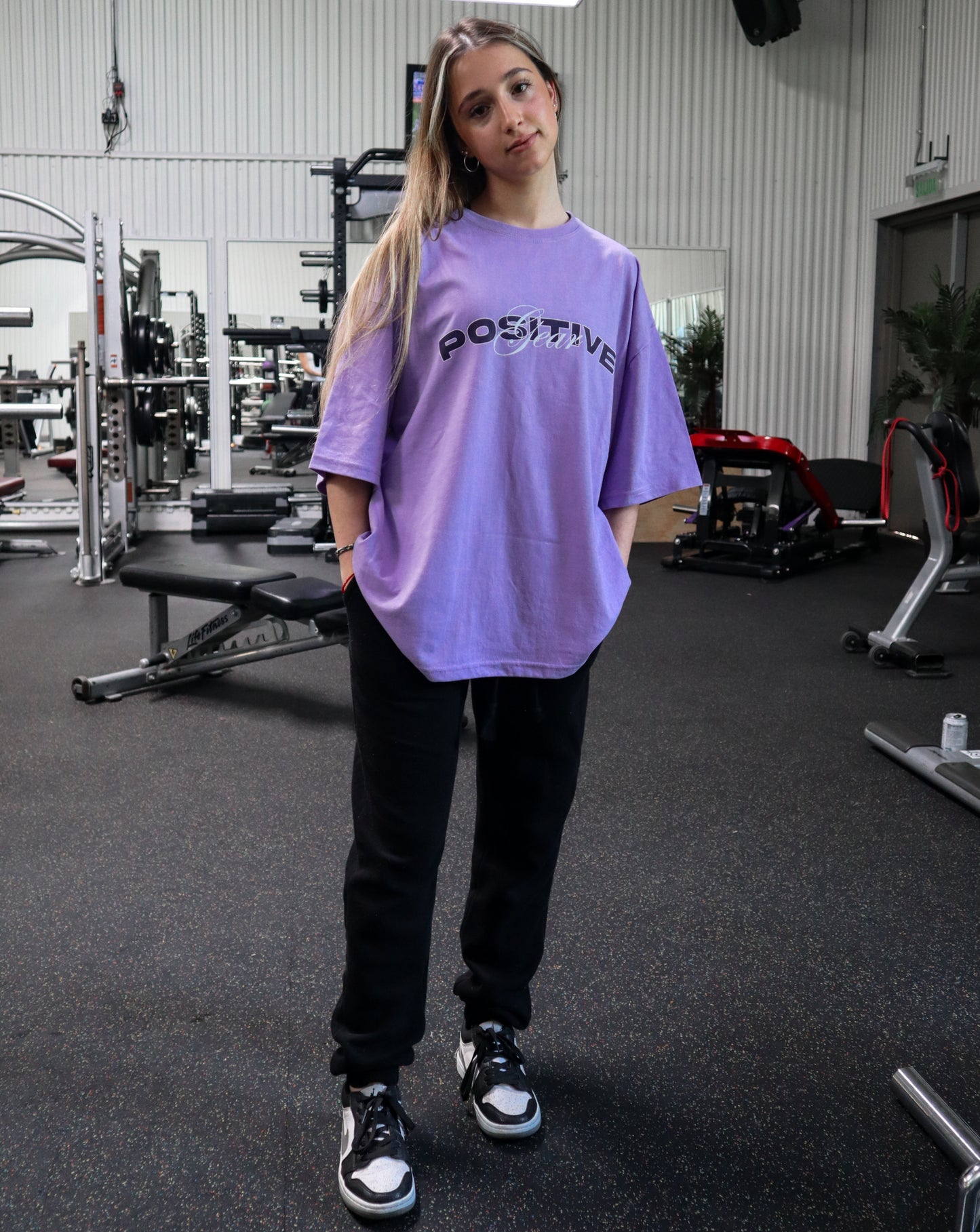 POLERA OVERSIZE SIGNATURE LAVANDA