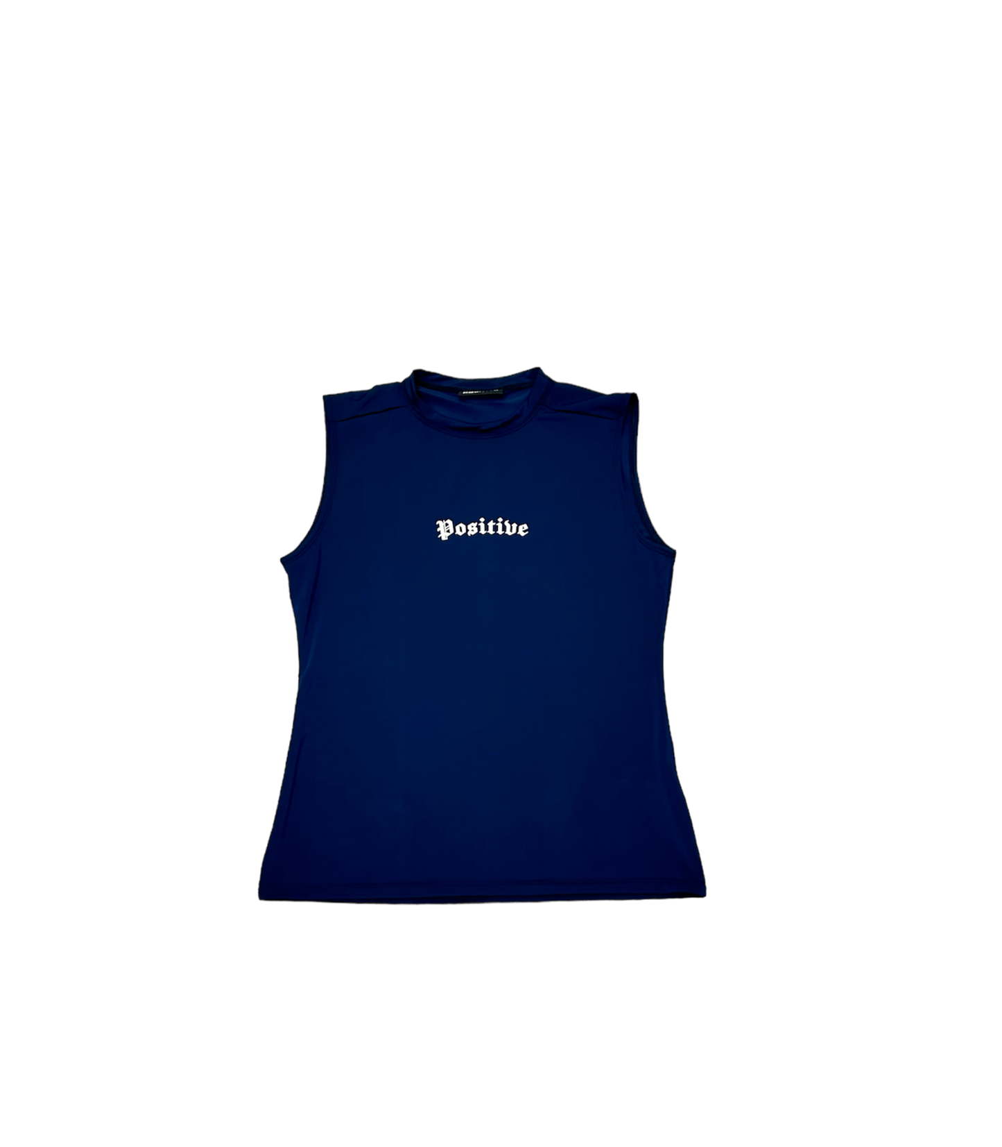 POLERA MUSCULOSA COMPRESIÓN AZUL OSCURO