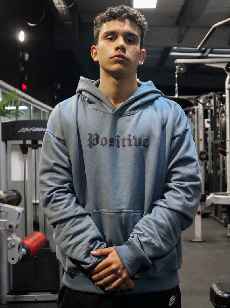 HOODIE BOXY FIT AZUL GRAFITO