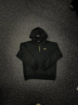 HOODIE HALF ZIP NEGRO