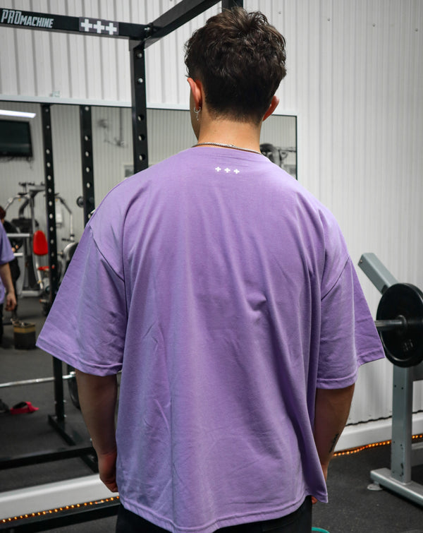 POLERA OVERSIZE SIGNATURE LAVANDA