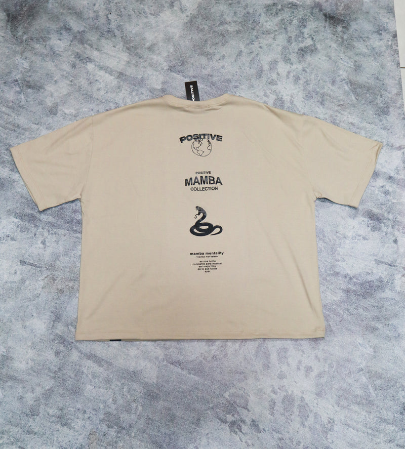 POLERA OVERSIZE MAMBA BEIGE