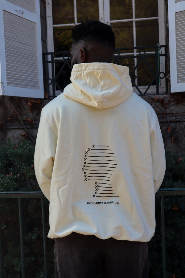 HOODIE OVERSIZE VISIONARY CREMA