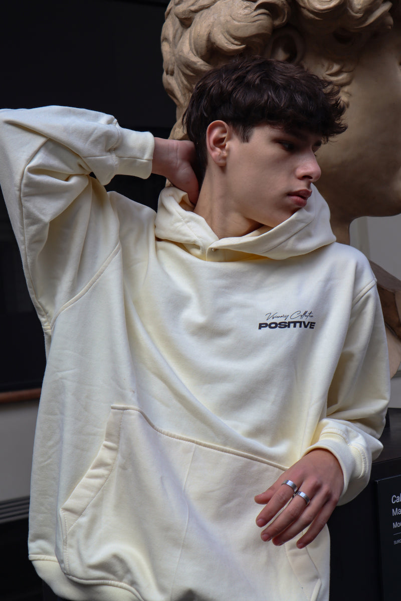 HOODIE OVERSIZE VISIONARY CREMA