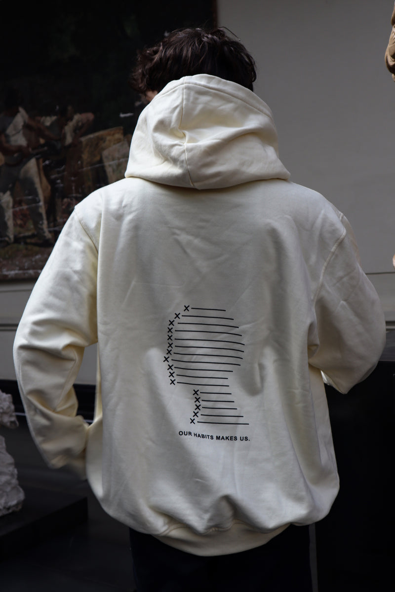 HOODIE OVERSIZE VISIONARY CREMA