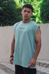 POLERA OVERSIZE SKY VERDE PASTEL