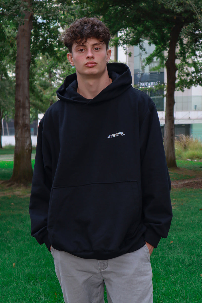 HOODIE OVERSIZE FALL NEGRO